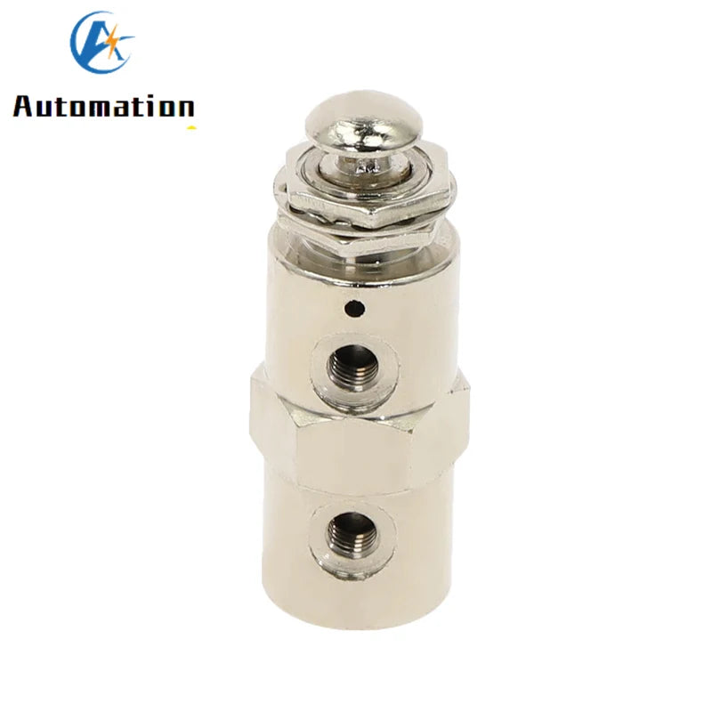 Pneumatic Valve 2-Position 5-Way M5 Push Button TAC2-4P Pneumatic Control Valve Richie's