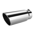 5" to 6" Angle Cut Car Exhaust Tip 15" Anti-Corrosive Tailpipe Exhaust Tip Richie's