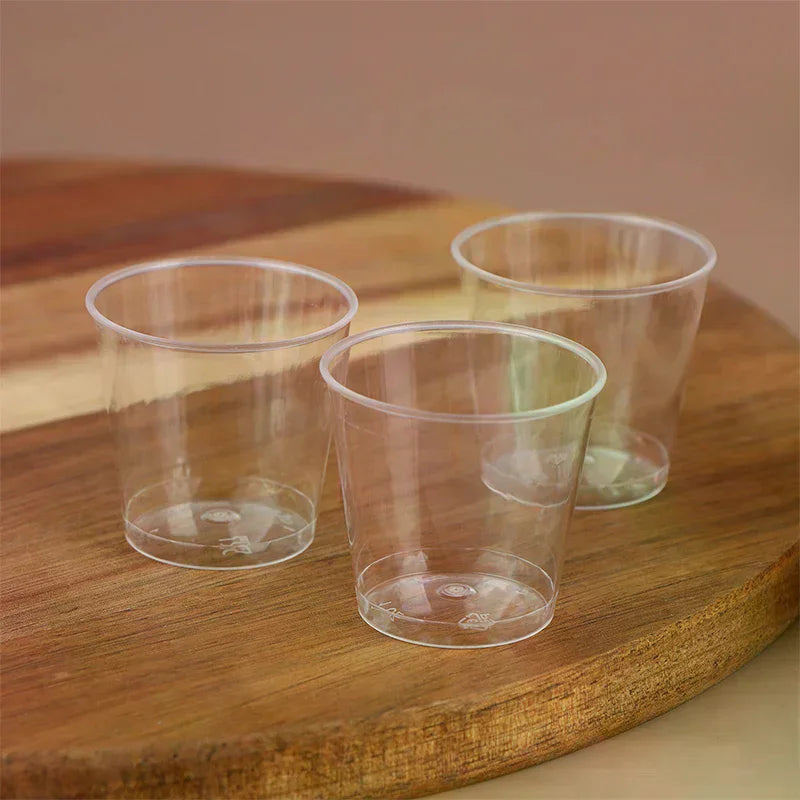 50Pcs 30ml Clear Disposable Plastic Shot Glasses – Party Cups Disposable Shot Glasses Richie's