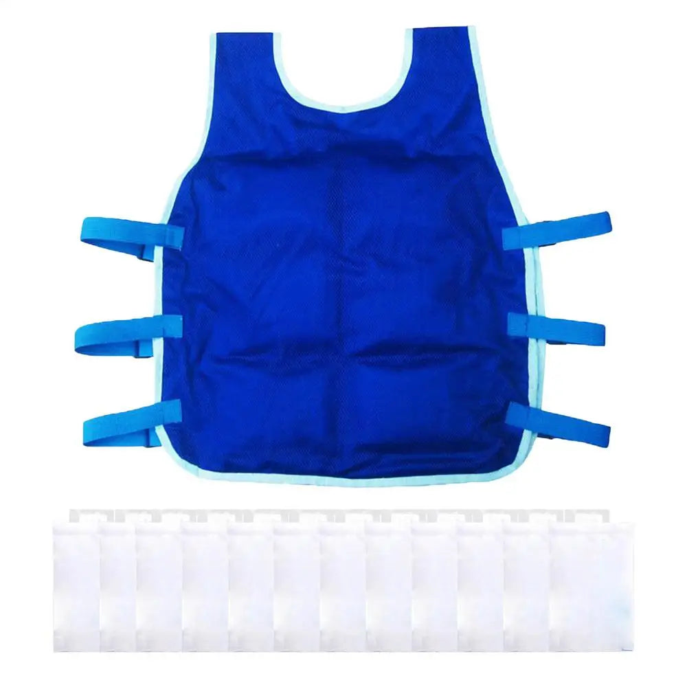 Ice Cooling Vest with Ice Packs – Adjustable for Men & Women Ice Cooling Vest Richie's type A