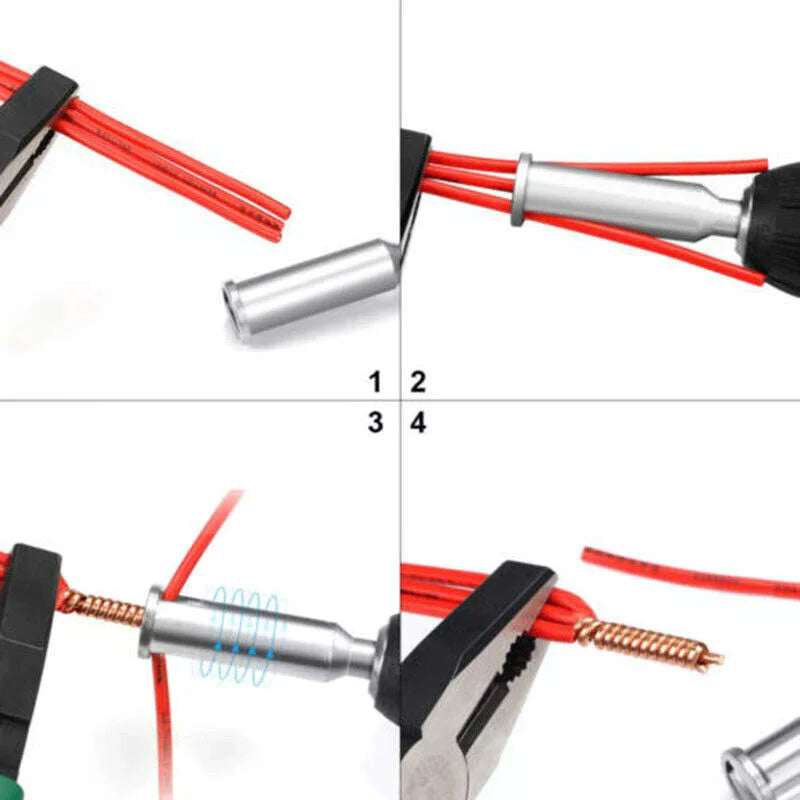 Wire Twister & Stripper Drill Bit | High-Speed Steel Tool Wire Twister Drill Bit Richie's