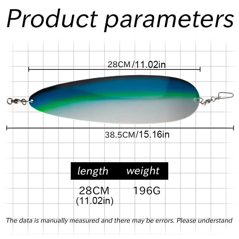 Trolling Fishing Flasher Diving Flash Board for Salmon 280mm Fishing Flasher Lure Richie's
