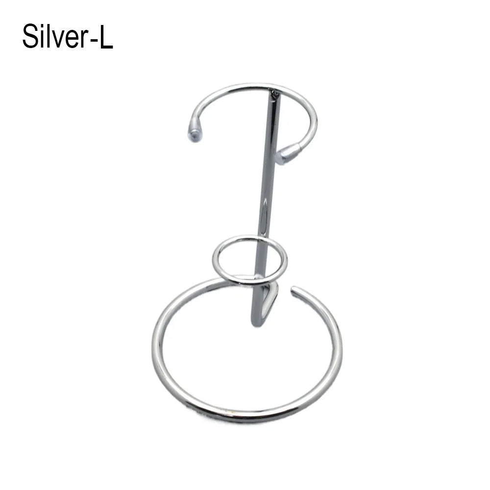 Iron Crystal Display Stand Wand & Orb Holder – Faux Crystal Base Crystal Display Stand Richie's Silver L