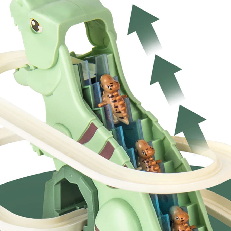 Dinosaur Climbing Slide Music Toy with 3 Dinosaurs | Kids Gift Electric Dinosaur Toy Richie's