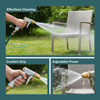 High Pressure Metal Garden Hose Nozzle – Anti-Leak Car Wash Garden Hose Nozzle Richie's