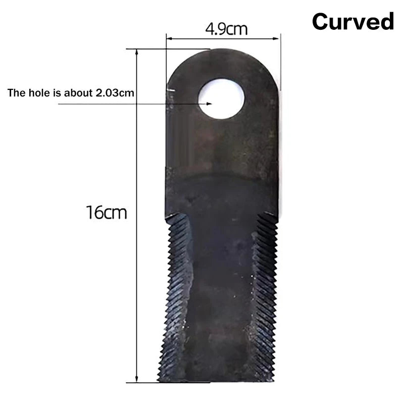 Heavy Duty Grass Shredder Hammer Blade – Straw Machine Accessory Shredder Blade Richie's A7