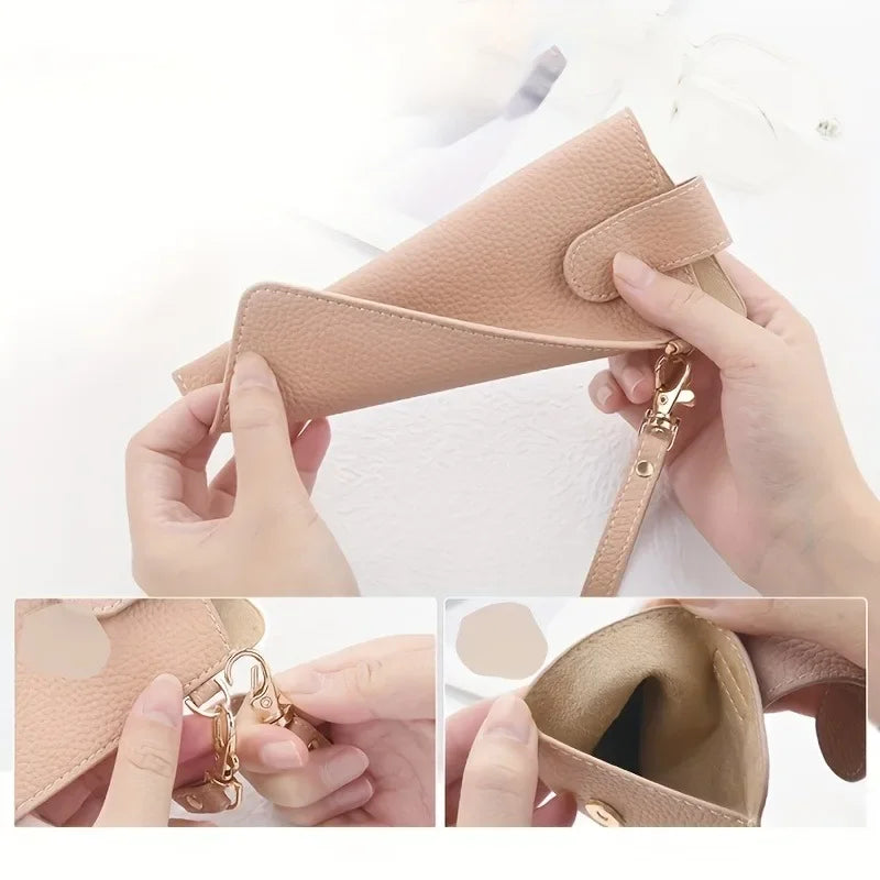 PU Leather Glasses Storage Pouch – Compact Bag Attachment Eyewear Storage Pouch Richie's