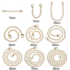 Pearl Bag Strap Beaded Handbag Chain – 14 Sizes DIY Replacement Bag Strap Accessory Richie's