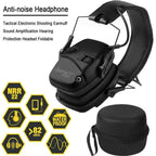 Tactical Electronic Earmuff Sound Amplification Hunting Headset Electronic Shooting Earmuff Richie's