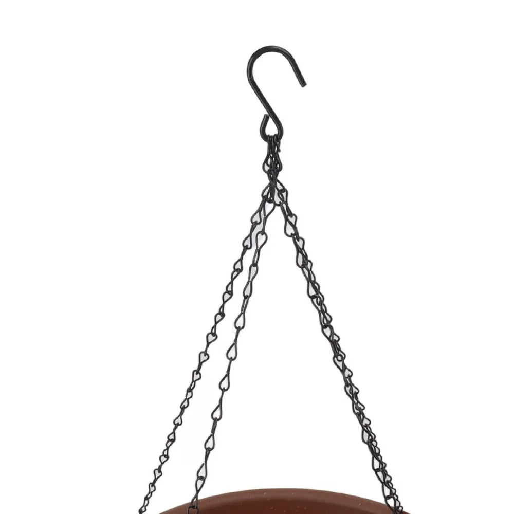 Solar Bird Bath Fountain 6 Nozzles Large 3L Bowl – Brown Solar Bird Bath Richie's