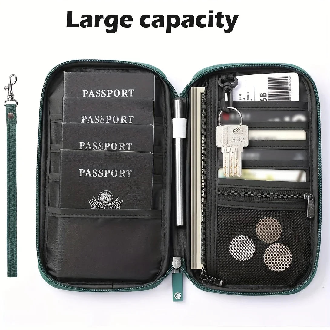 Family Travel Passport Wallet & Document Organizer Travel Passport Wallet Richie's