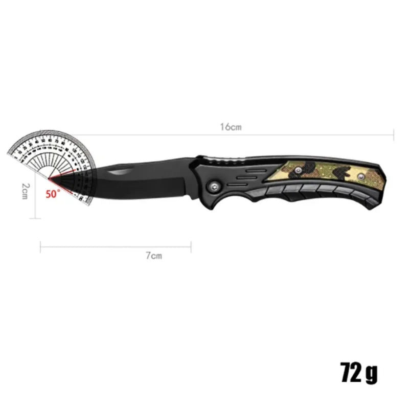 Folding Fillet Knife Stainless Steel PP Handle – Fishing & Camping Folding Fillet Knife Richie's