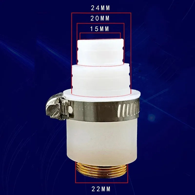 Universal Joint Faucet Adapter G1/2" Garden Tap Connector Faucet Tap Adapter Richie's Adapter 3