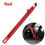 Retractable Aluminum Car Hood & Trunk Support Rod Prop Stick Car Support Rod Richie's Red