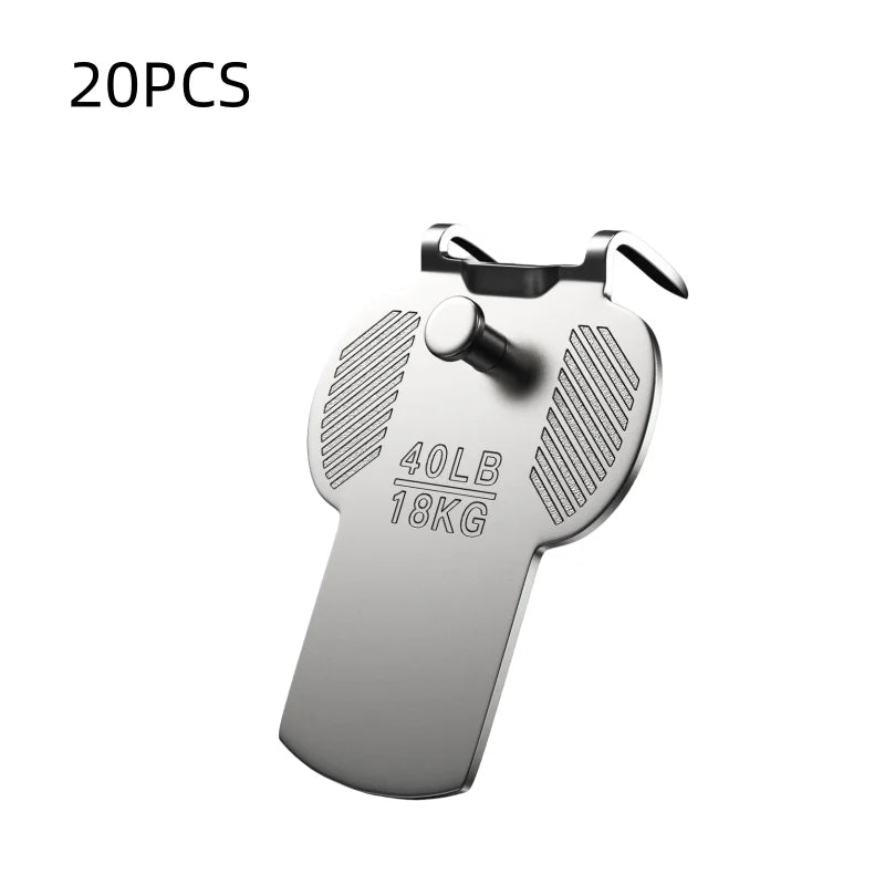 Claw Drywall Picture Hangers – No-Tool Wall Hooks Kit Picture Hanger Hooks Richie's 20PCS Studs Style