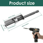 4-Pack Spring Loaded Screw Holder Bits – Anti-Drop Aluminum Alloy Screwdriver Bit Holder Richie's
