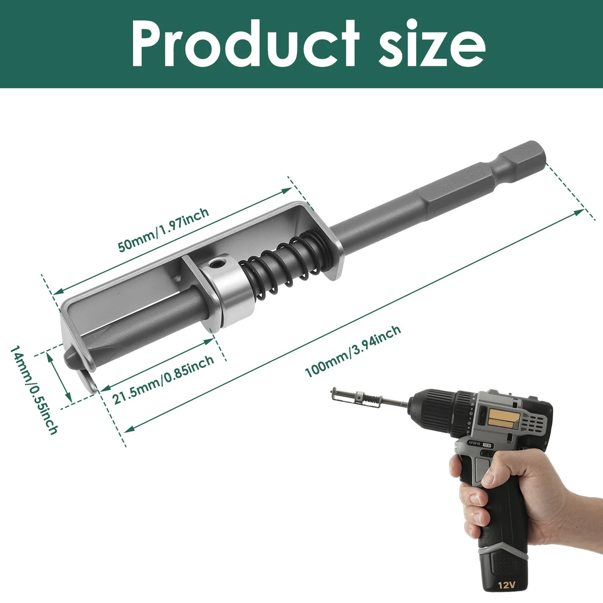 4-Pack Spring Loaded Screw Holder Bits – Anti-Drop Aluminum Alloy Screwdriver Bit Holder Richie's