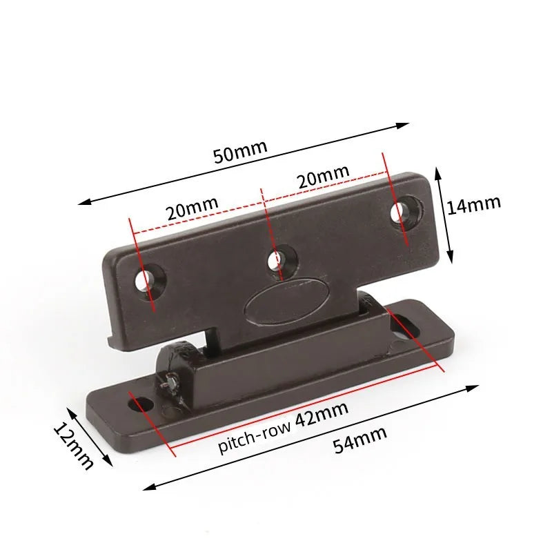 Plastic Spring Hidden Cabinet Hinge 4pcs – Wardrobe & Cupboard Cabinet Spring Hinge Richie's 4pcs