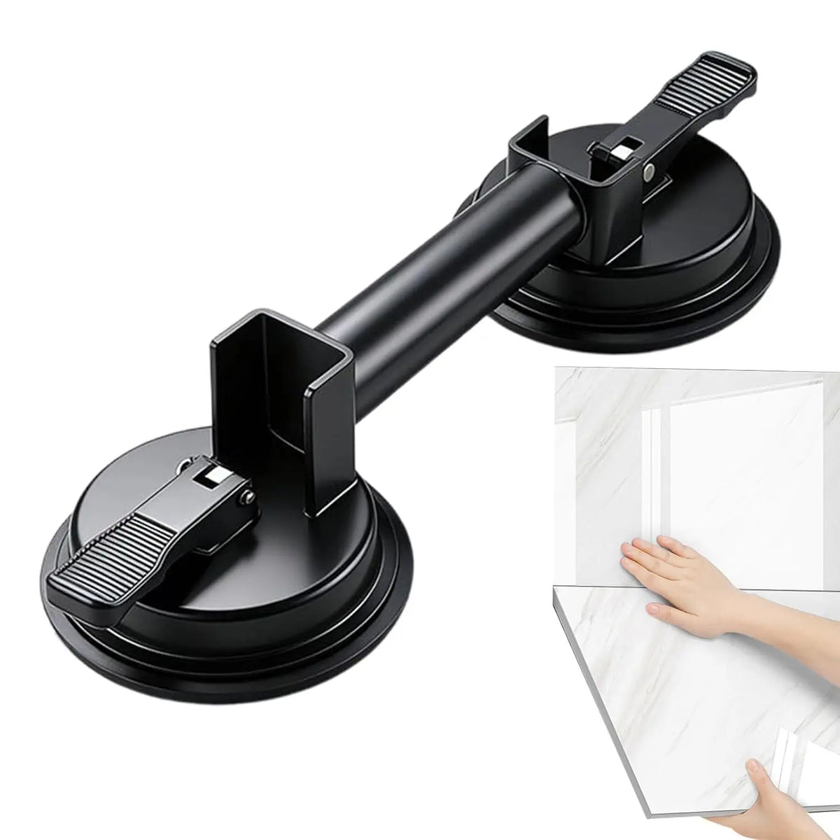 Heavy-Duty Suction Cup Lifter 140KG Aluminum Vacuum Grip Tool Suction Cup Lifter Richie's