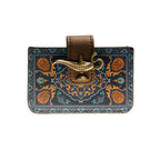 Vintage Americana Mini Wallet – Retractable Card Holder Mini Card Wallet Richie's 4541