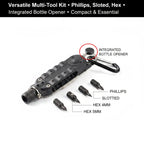 TOTNEND Mini EDC Keychain Screwdriver Multitool | Steel EDC Keychain Multitool Richie's
