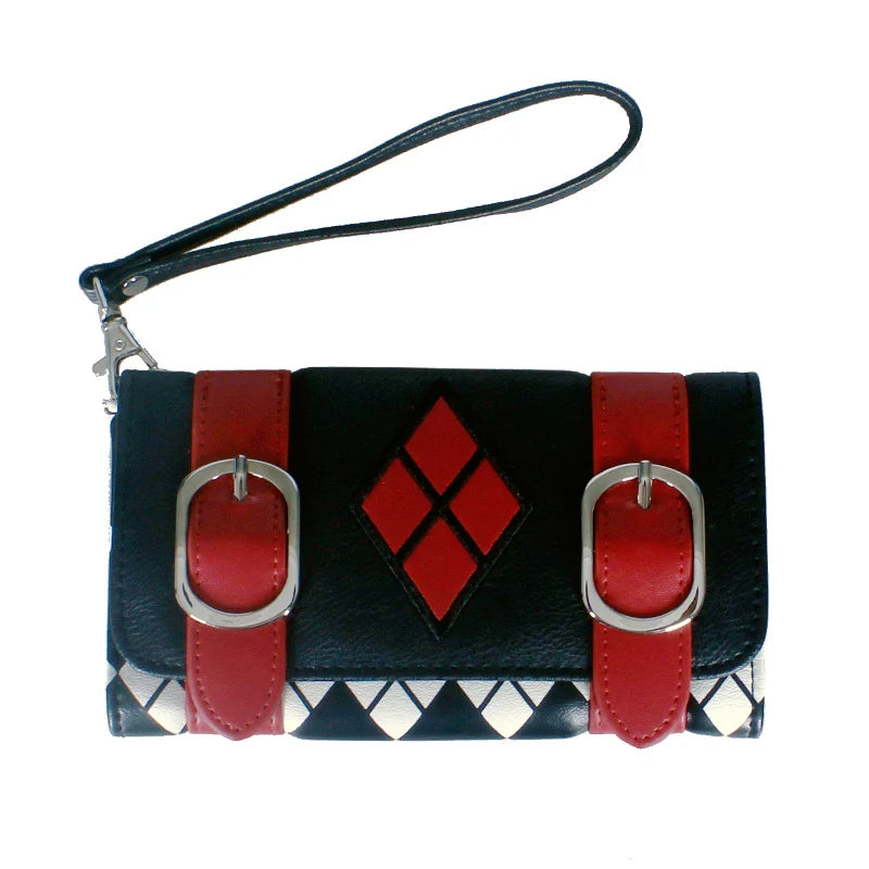 Women's Buckle Long Wallet – Card Slots & ID Window | Richie's Women's Long Wallet Richie's 2003