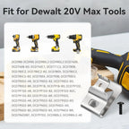Belt Clip Hook for DeWalt 20V Drill & Impact Wrench – 6 Pack Power Tool Accessory Richie's