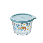 Premium Glass Storage Jar with Secure Lid for Fridge & Kitchen Glass Storage Jar Richie's A7