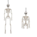 Posable Halloween Skeleton Prop – 15.7" Realistic Plastic Bones Halloween Skeleton Prop Richie's as pic