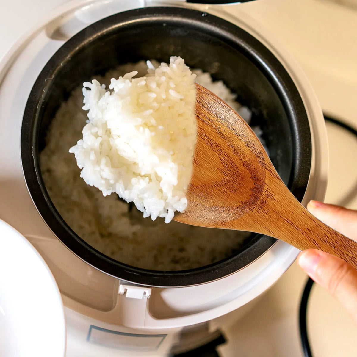 Wooden Rice Cooker Spoon – Elegant Wood Kitchen Utensil Wood Kitchen Spoon Richie's