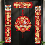 Chinese New Year 2026 Horse Year Couplet Red Tassel Décor Holiday Décor Set Richie's 1