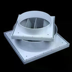 White Plastic Vent Cover Grille – One-Way Exhaust & Waterproof Exhaust Vent Cover Richie's