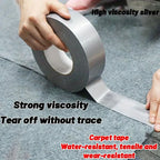 Silver Gray Heavy-Duty Duct Tape – Windproof Repair Tape Duct Tape Richie's