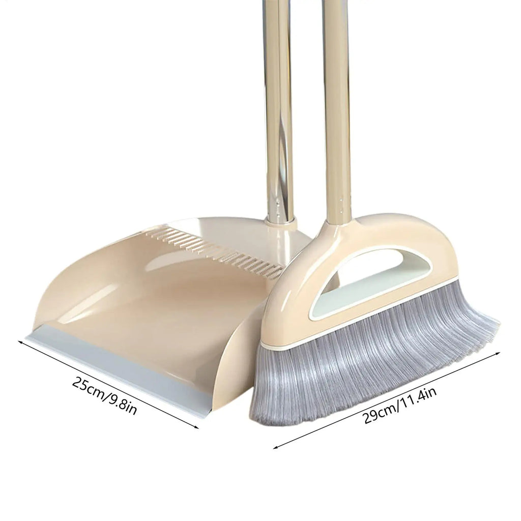 Broom and Dustpan Set – Indoor & Outdoor Sweeping Kit Broom & Dustpan Set Richie's