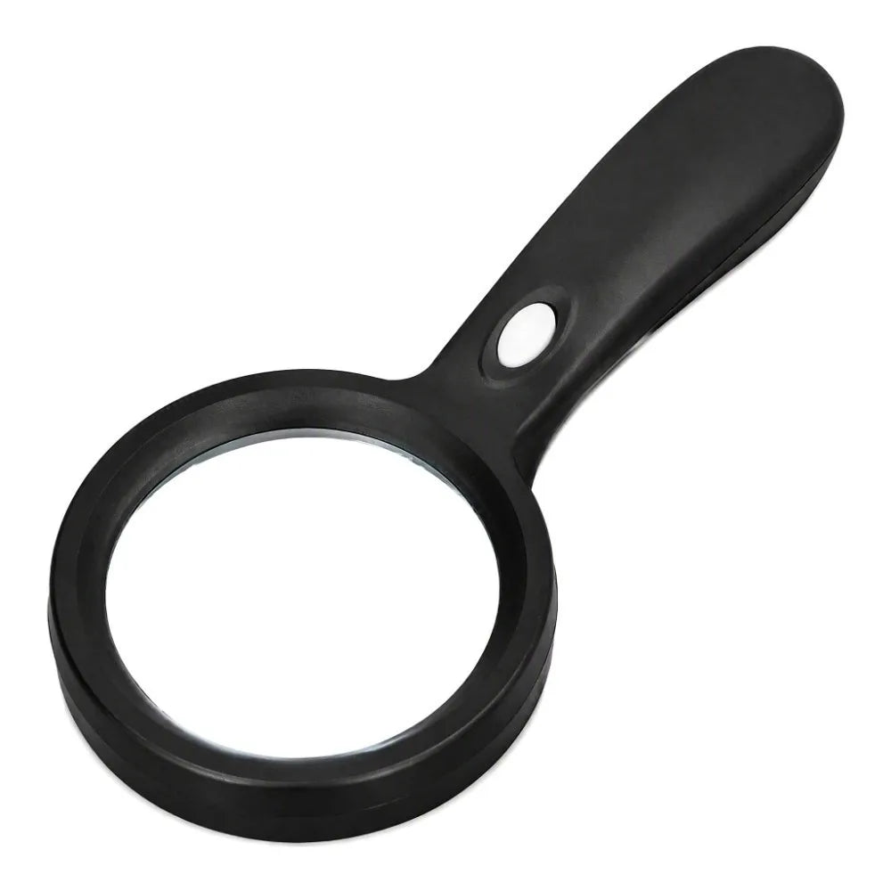 10X LED Illuminated Magnifying Glass – 12 LEDs, Optical Glass Illuminated Magnifier Richie's