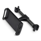 Car Headrest Tablet & Phone Holder – 360° Rotating Telescopic Car Headrest Mount Richie's Black