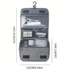 Waterproof Toiletry Bag with Hook – Travel Cosmetic Organizer Hanging Toiletry Bag Richie's