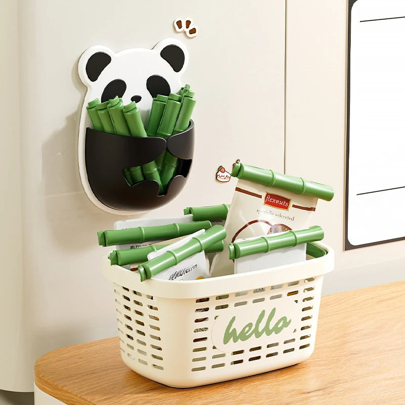 12-Piece Large Sealing Clips with Panda Storage Box Food Sealing Clips Richie's