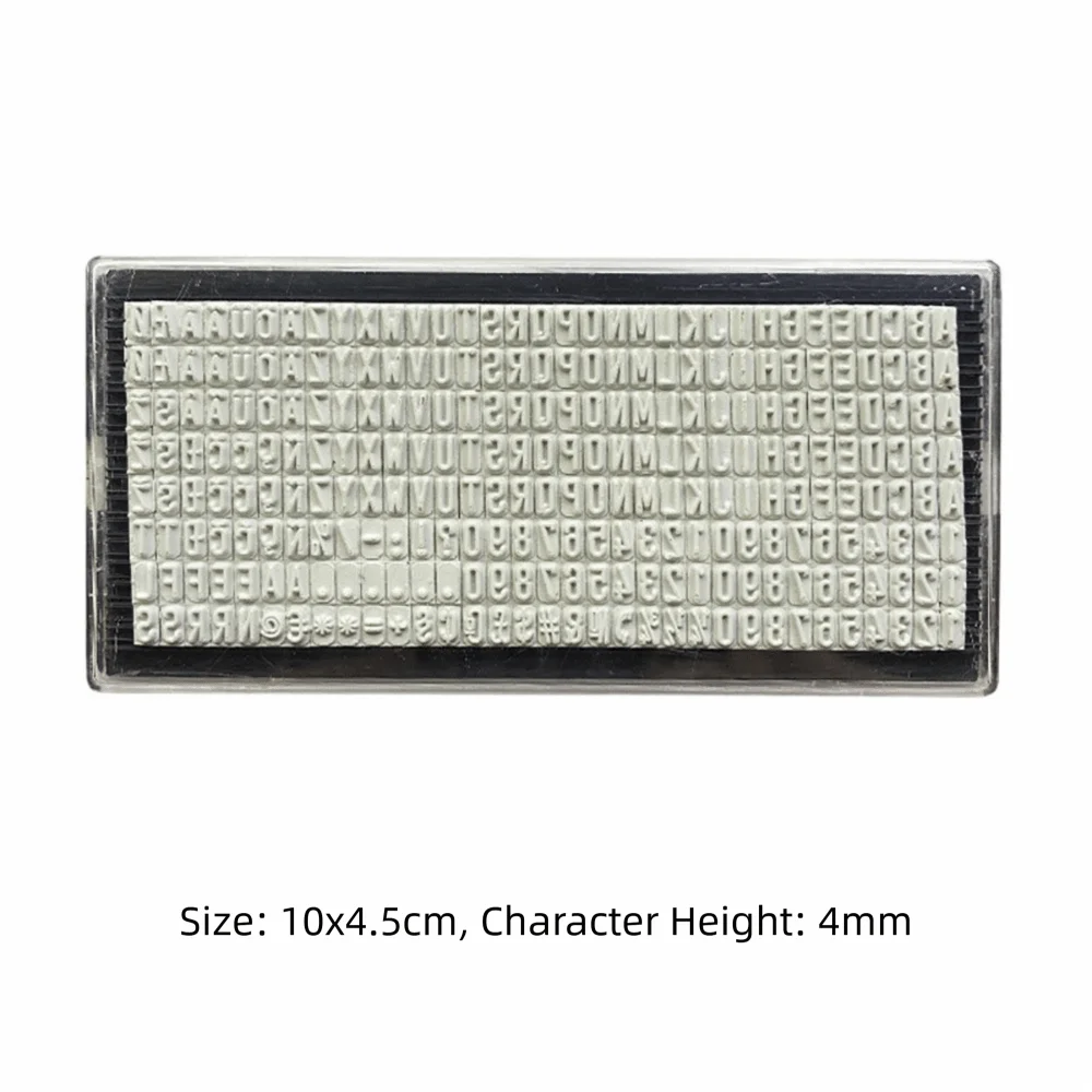 DIY Self-Inking Stamp Kit – Adjustable Multi-Size Monogram Set Self-Inking Stamp Kit Richie's Plate-3