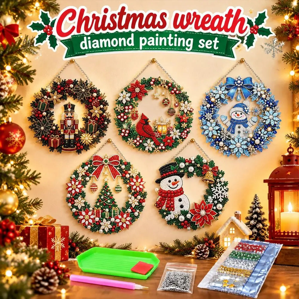 Christmas Diamond Art Suncatcher – Acrylic Pearl Window Hanging Christmas Suncatcher Richie's
