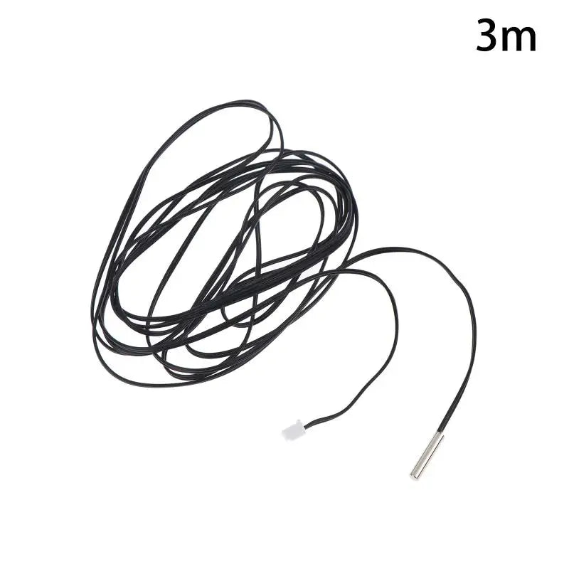 NTC 10K Thermistor Waterproof Temperature Sensor Probe 0.5–5M Temperature Sensor Probe Richie's 3M