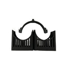 Fan Ice Pack Holder – Cold Air Ice Bottle Bracket for Floor Fans Fan Cooling Accessory Richie's Black