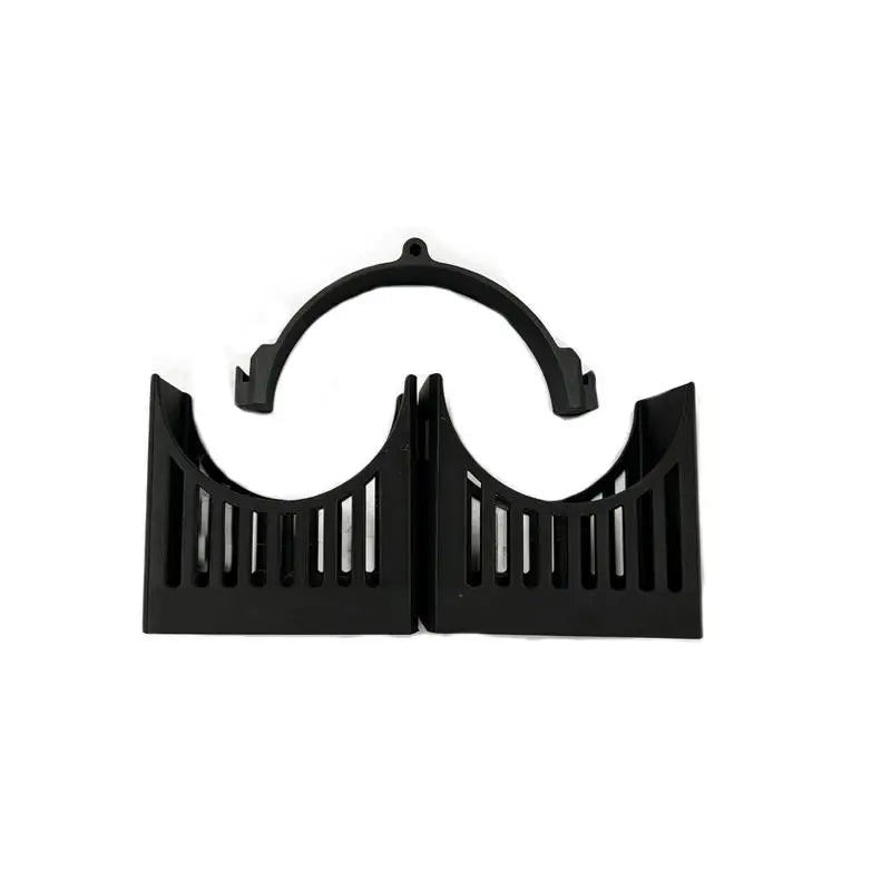 Fan Ice Pack Holder – Cold Air Ice Bottle Bracket for Floor Fans Fan Cooling Accessory Richie's Black