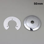 Aluminum Arc Cap Glass Globe Lampshade Holder – Flying Saucer Lampshade Holder Cap Richie's 50mm Silver