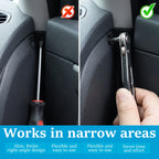 Offset Ratchet Screwdriver Set – Right Angle Driver, 10 Bits Ratchet Screwdriver Set Richie's