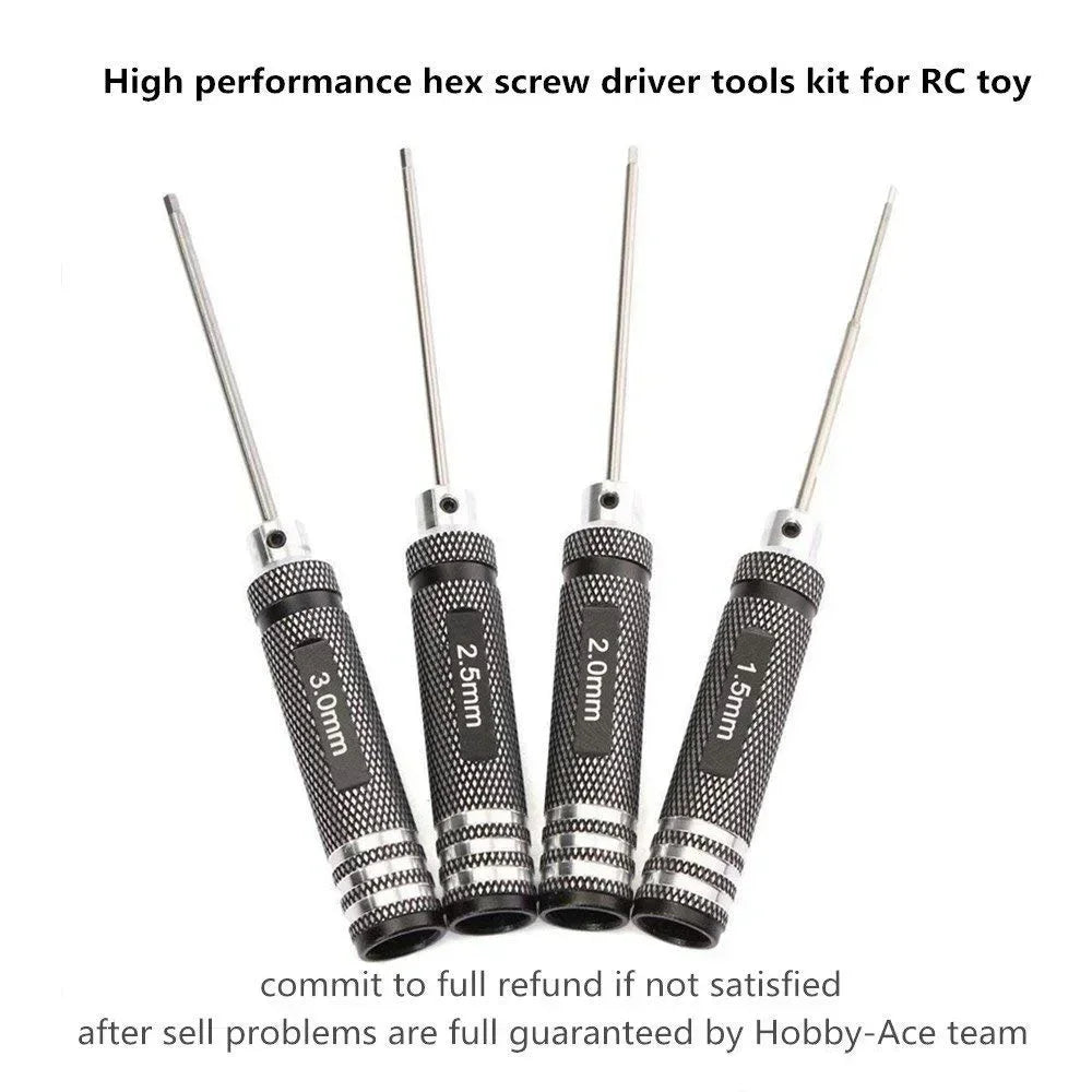 TiN Hex Driver Wrench 1.5–3mm for RC Helicopter | TOTNEND Hex Driver Wrench Richie's