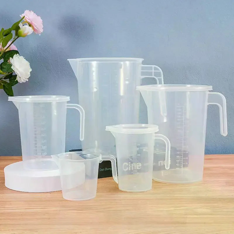 Food Grade Plastic Measuring Cups 500ml–5000ml | Kitchen Measuring Cup Richie's