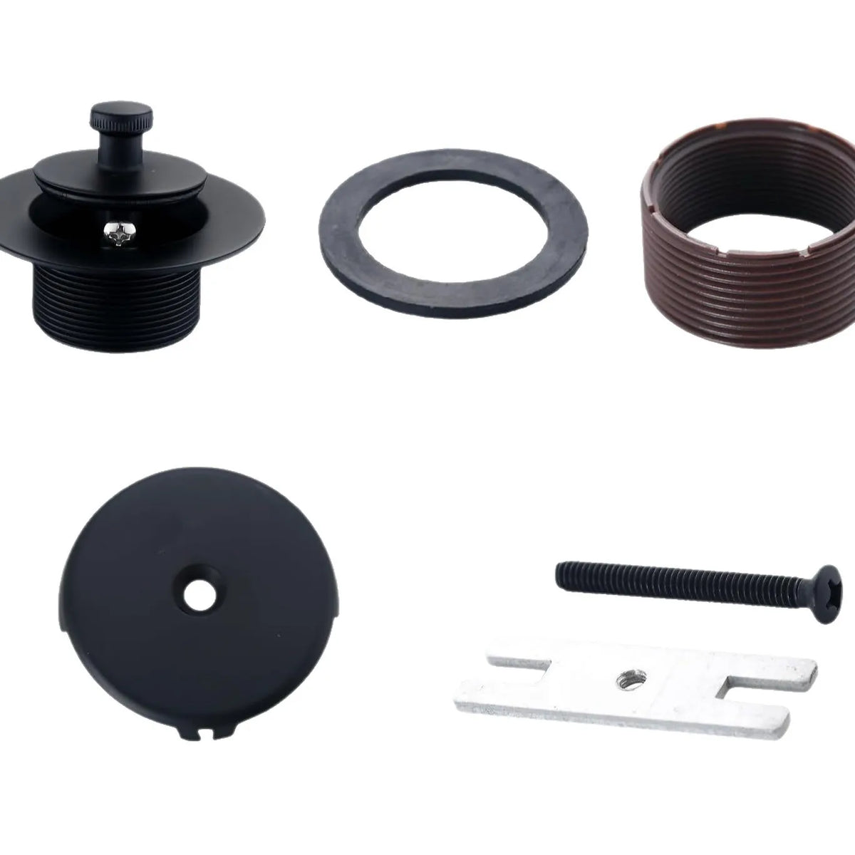 Bathtub Drain Set with Overflow – Full Drainage Kit TK4 Bathtub Drain Kit Richie's