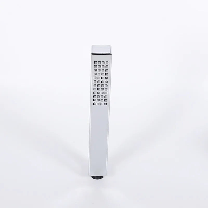 Square Handheld Shower Head – High Pressure Water-Saving Sprayer Handheld Shower Head Richie's silver