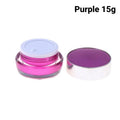 Empty Acrylic Cosmetic Cream Jars 5g–30g | Travel Containers Cosmetic Cream Jar Richie's 15g Purple